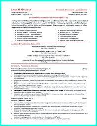 Write an education section with relevant it and cyber security coursework. Cyber Security Resume Must Be Well Created To Get The Job Position As What You Want The Job Positions Can Security Resume Police Officer Resume Student Resume