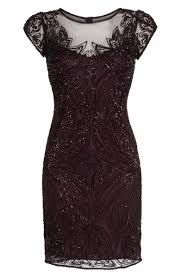 Pisarro Nights Beaded Illusion Yoke Sheath Dress Regular Petite Dresses Special Occassion Dress Trending Dresses