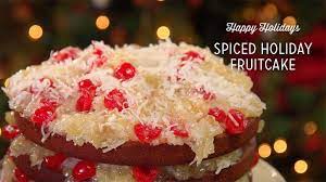 Filled with paula's trademark southern charm, christmas with paula deen is a collection of beloved holiday recipes and cherished stories. Spiced Holiday Fruit Cake Paula Deen Network Holiday Fruit Cake Fruit Cake Holiday Fruit