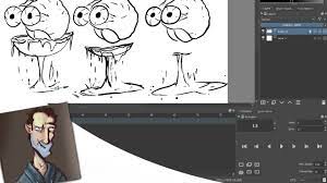 How To Make A Simple Animation In Krita 3 0 Digitaldrawingstruggle Youtube You can add audio files to your animation to help sync lips or music.