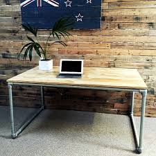 Slipstream table (experiments in aluminum and plywood lamination) : Diy Plywood Desk With Pipe Frame Plans To Build Your Own Simplified Building