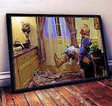 Dumb And Dumber Toilet Scene Bathroom Art Toilet Art Bathroom Art Dumb And Dumber