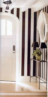 Black And White Striped Wallpaper Bedroom Ideas Varney Black White Stripes Home House Design