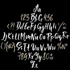 Did you know your handwriting can not only reveal insights into your personality, but also your health? Hand Drawn Font Made By Dry Brush Strokes Grunge Style Alphabet Leinwandbilder Bilder Digit Anzahl Hand Myloview De