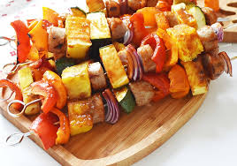 If you've never grilled chicken sausage, it's important to understand how it can differ from other types of sausage. Grilled Bbq Chicken Sausage Kabobs Al Fresco