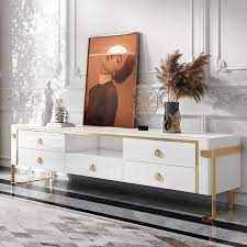 Cheap gold antique white tv stand china factory. Pin On Food