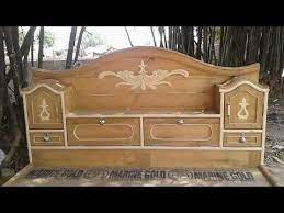 Diwan Wed Youtube In 2021 Bed Furniture Design Wood Bed Design Bedroom Furniture Design