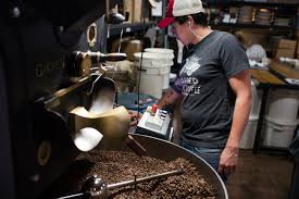 Phil goodlaxson, 34, opened corvus coffee roasters on south broadway in 2010 and has since opened a second shop in the denver tech center. Corvus Coffee Roasters Companyweek