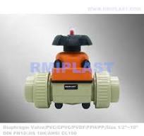 Plastic PVDF Weir Type Diaphragm Socket Welded Valve of Manual by JIS 10K ANSI Cl150 DIN Pn10 GB Industrial Usage