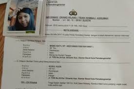 Pencarian 14 orang hilang kmp yunicee terkendala. Pamit Di Acara Ultah Siswi Smp Di Siantar Dilaporkan Hilang 5 Hari