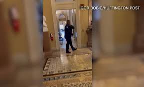 Washington (ap) — a capitol police officer hailed as a hero for his actions during the jan. Watch Officer Who Lead Angry Mob Away From Senate Chambers Escorts Kamala Harris To Inauguration Klkn Tv