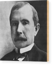 Rockefeller Family. Industrialist John #4 Wood Print by Everett