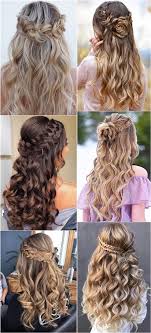 For thick extra long hair, try a wavy hairstyle, mermaid waves with an elegant hair piece and voluminous side bangs. 18 Braided Wedding Hairstyles For Long Hair Oh The Wedding Day Is Coming Braids For Long Hair Braided Hairstyles For Wedding Bridemaids Hairstyles