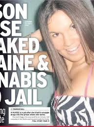 PRISON NURSE SNEAKED COCAINE & CANNABIS INTO JAIL