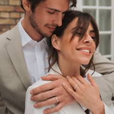 Suzon earrings in rose gold and diamonds