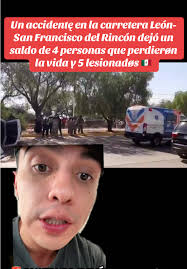Accidente en León-San Francisco: 4 muertos, 5 heridos