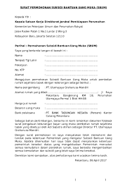 Meski begitu surat resmi gak harus selalu disusun oleh keluarga, bisa juga disusun oleh individu. Contoh Surat Permohonan Pengembalian Uang Muka Info Terkait Uang