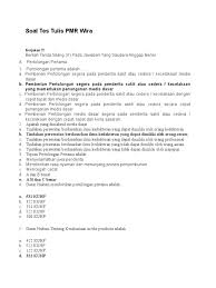 Maybe you would like to learn more about one of these? Contoh Soal Untuk Seleksi Jumbara Pmr Materi Pk Jawabanku Id