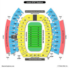48 Exact At7t Stadium Seating Chart