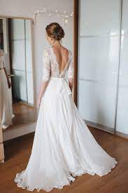 A Line Wedding Dress A Line Style Simple Wedding Dress Etsy Wedding Dresses Simple Wedding Dresses Elegant Wedding Dress
