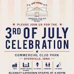 Commercial Club Park 3rd of July Fireworks