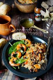 Riz Aux Crevettes Locrio De Camarones Le Blog Cuisine De Samar Recette En 2020 Riz Au Crevette Blog Cuisine Recette Riz