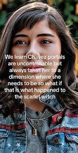 Wanda Taking America Chavez Powers