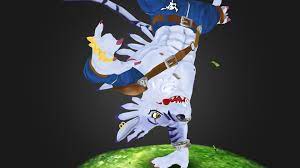 Weregarurumon V2 (doujin) - 3D model by 金日比卓狼[c62cfef] - Sketchfab
