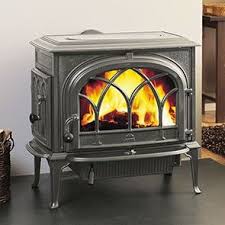 With a cast iron direct vent gas stove, temperatures would not reach a level where any break in would be required for the cast iron to adjust to extended use. Jotul F 500 Oslo Wood Burning Stove Wood Burning Stove Wood Burning Heaters Wood