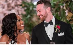 Hiding A Marriage Love Is Blind Couple Lauren Speed And Cameron Hamilton Are Finally Free In 2020 Wedding Couples Tv Show Couples Interracial Wedding