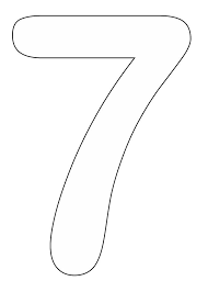 You can now print this beautiful asl number 7 coloring page or color online for free. Pin On Gka