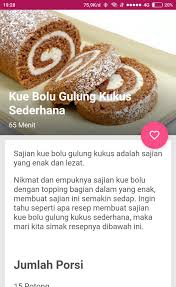 Kamu bisa membuat bolu gulung kukus unicorn. Aneka Resep Kue Bolu Lezat Para Android Apk Baixar