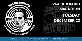 Check spelling or type a new query. Joe Strummer Day 2020 Cjam 99 1 Fm