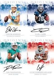 Box break values and other statistics. 2020 Panini Origins Football Checklist Sports Cards Group Break Checklists
