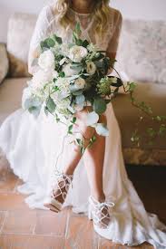 A Tuscan Dream Wedding Come True Ruffled Eucalyptus Wedding Decor Wedding Dresses Dream Wedding
