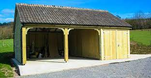 No more frozen windows, with a timber garage at least you are getting in and out in the dry. Wooden Carports In Devon By Shields Garden Buildings