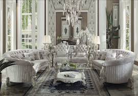 Edge trim and fine artisan details. Welton Sofa White Living Room Set Luxury Living Room Velvet Living Room