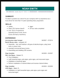 sign installer resume sample ipasphoto