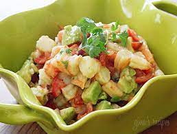 Zesty Lime Shrimp And Avocado Salad Recipe Recipes Food Shrimp And Avacado Salad