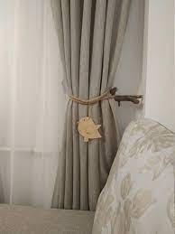 Wooden Bird Curtain Tie Backs Nursery Curtain Tie Back Cute Etsy Curtain Tie Backs Bird Curtains Nursery Curtains