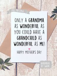 Birthday Wishes For Grandma From Granddaughter Funny Funny Mother S Day Card Card For Grandma Card For Nanna Card From Grandchild Funny Card Birthday Cards For Mum Birthday Cards For Mom Grandma Birthday Card