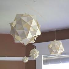 Paper Decor Pulpcraft Geometric Mobile Geometric Cool House Designs