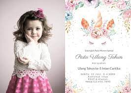 Canva sendiri bisa kamu akses baik melalui aplikasinya langsung atau hanya sekedar lewat website. 25 Contoh Undangan Ulang Tahun Anak Menarik Dan Lucu Contohtext