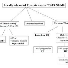 What are the potential side effects of each treatment? Treatment Options For T3 T4 N0 M0 Prostate Cancer Candidates Download Scientific Diagram