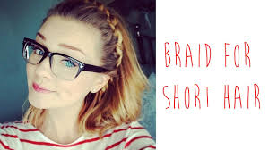 You'll pull off a chic hipster look that will win anyone's heart. 5 Braids For Short Hair
