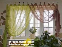 contemporary kitchen curtain ideas 2014