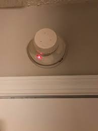 If you should put a smoke detector in your if you mount your detector on the ceiling, be sure to keep it at least 18 inches away from dead air space near walls and corners. This Thing Beeps Every Time We Take A Shower It S Not The Smoke Detector Because That S On The Ceiling And There S A Co Alarm On The Adjacent Wall Just Not Sure What