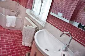 Mattonelle Rosa Mosaico Rosso Pavimenti