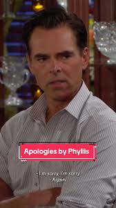 Apologies by Phyllis 😂 #YR #Apology #sorrynotsorry #sorry #comedy  #youngandrestless