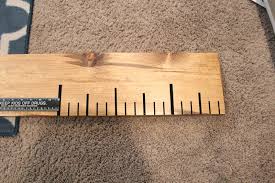 Mommy Vignettes Wood Growth Chart Tutorial